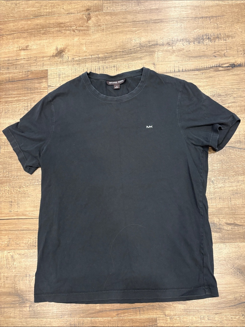 Michael Kors Black Short-Sleeve Crewneck Tee